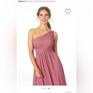 Morilee style 21662 Bridesmaid dress in NAVay